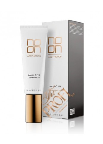 NOON Aesthetics Lacto-C 15 — Крем з молочною кислотою та вітаміном С. Потужна омолоджувальна та освітлювальна дія для сяйва шкіри.