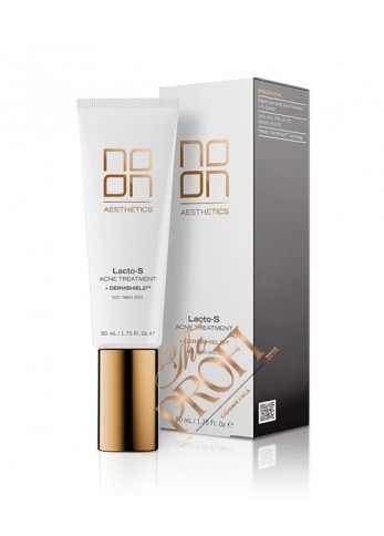 NOON Aesthetics Lacto-S — Оновлювальний крем для проблемної шкіри. М'яко відлущує, очищує пори та запобігає появі комедонів.