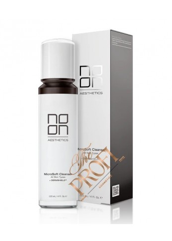 NOON Aesthetics MicroSoft Cleanser — Делікатний очищувальний засіб для сухої та чутливої шкіри. М'яко видаляє забруднення, зберігаючи захисний бар'єр.