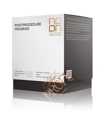 NOON Aesthetics Pre + Post-Procedure Programs — Набори для перед- та поствідновлювального догляду. Оптимізують результати процедур та прискорюють загоєння шкіри.