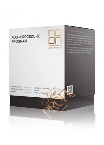 NOON Aesthetics Pre + Post-Procedure Programs — Набори для перед- та поствідновлювального догляду. Оптимізують результати процедур та прискорюють загоєння шкіри.