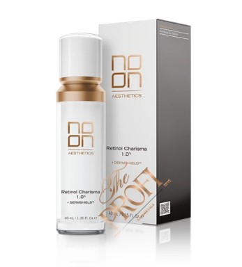 NOON Aesthetics Retinol Charisma — Омолоджувальний крем з ретинолом. Оновлює текстуру шкіри, бореться зі зморшками та пігментацією без подразнення.