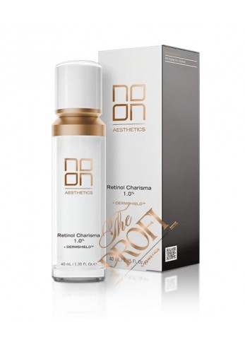 NOON Aesthetics Retinol Charisma — Омолоджувальний крем з ретинолом. Оновлює текстуру шкіри, бореться зі зморшками та пігментацією без подразнення.