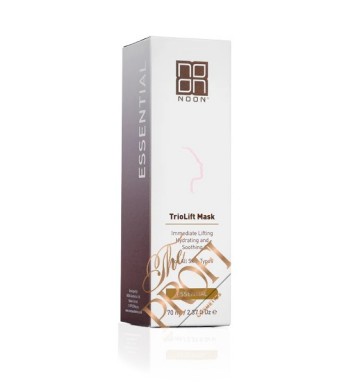 NOON Aesthetics TrioLift Mask — Ліфтинг-маска потрійної дії. Миттєво підтягує контур обличчя, зволожує та освіжає шкіру.