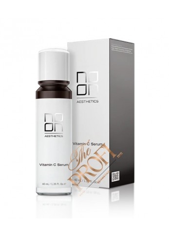 NOON Aesthetics Vitamin C Serum — Висококонцентрована сироватка з вітаміном С. Надає шкірі сяйва, зміцнює судини та захищає від фотостаріння.