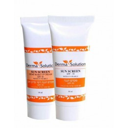 Солнцезащитный тональный крем SUN SCREEN SPF50+ Derma Solution