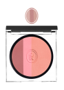 Сияющая компактная пудра-трио розовое 