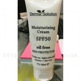 Солнцезащитный крем на водной основе Moisturizing cream spf 50 oil free  